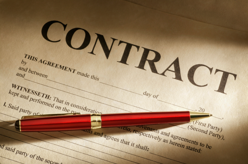 Picture of a Contract