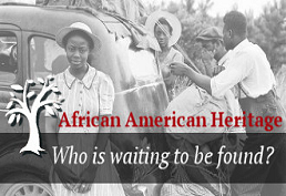 image of African Americans - "African American heritage - who is waiting to be found?"