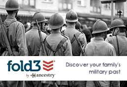 image of soldiers - "discover your families military past"