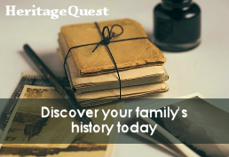 image of books - "discover your families history today"