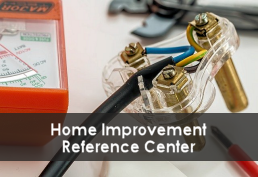 image of electrical wires - "Home improvement reference center"