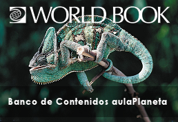 image of iguana - "world book - banco de contenidos aulaplaneta"